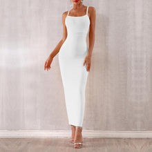 Load image into Gallery viewer, Timeless Spaghetti Strap Column Dress