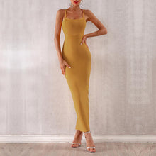 Load image into Gallery viewer, Timeless Spaghetti Strap Column Dress