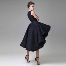Load image into Gallery viewer, NAVARRA HAUTE COUTURE WATERFALL FLOUNCE DRESS