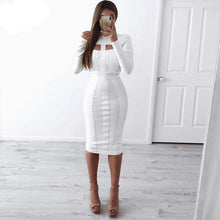 Load image into Gallery viewer, Cut Out Bandage Dress