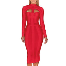 Load image into Gallery viewer, Cut Out Bandage Dress