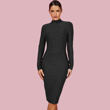 Load image into Gallery viewer, Ferrari  Super Stretch Mock Neck  Dress  in 6 colors