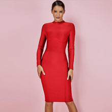 Load image into Gallery viewer, Ferrari  Super Stretch Mock Neck  Dress  in 6 colors