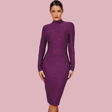Load image into Gallery viewer, Ferrari  Super Stretch Mock Neck  Dress  in 6 colors
