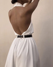 Load image into Gallery viewer, Elegant Halter Wide Leg Jumpsuit