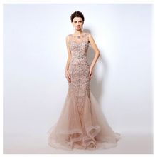Load image into Gallery viewer, Luxury Crystal Mermaid Gown..