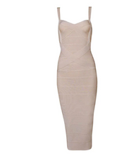 Load image into Gallery viewer, Super Stretch Sweet Heart Neck Line Bandage Dress                     Several Colors
