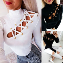 Load image into Gallery viewer, Lace Up Top