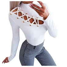 Load image into Gallery viewer, Lace Up Top
