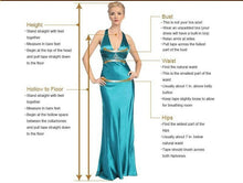 Load image into Gallery viewer, Lace Appliques with Side Split Spaghetti Strap Gown