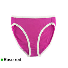Load image into Gallery viewer, Stretchy Cotton High-Cut Women Briefs                          Plus Size available