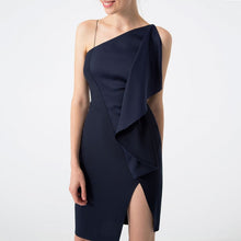 Load image into Gallery viewer, Navarra Crepe Back satin Dress..