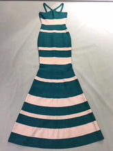 Load image into Gallery viewer, Christmas Bandage Gown                    Green, Red, Black