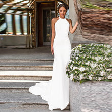 Load image into Gallery viewer, Navarra Silk Georgette Mermaid Gown