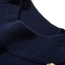 Load image into Gallery viewer, Gold Button Knitted Sweater Cover Up..