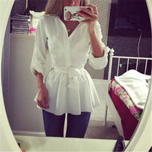 Load image into Gallery viewer, Peplum Tunic  Blouse