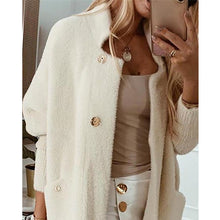 Load image into Gallery viewer, Chic 3/4 Sleeve long Cardigan Coat