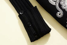 Load image into Gallery viewer, Designer Runway Knitted  Top and Embroidered Skirt Dress
