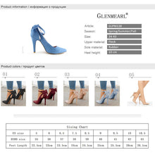 Load image into Gallery viewer, Suede Pumps -Bow Back High Heels..
