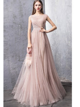 Load image into Gallery viewer, Elegant Sleeveless A-Line Skirt Gown
