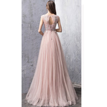 Load image into Gallery viewer, Elegant Sleeveless A-Line Skirt Gown
