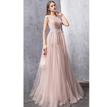 Load image into Gallery viewer, Elegant Sleeveless A-Line Skirt Gown
