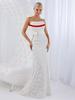 Load image into Gallery viewer, Navarra Open Back Couture Evening Gown