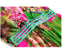 Load image into Gallery viewer, Girls Girls Girls A Line Summer Silk Dress..