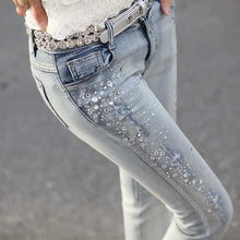 Load image into Gallery viewer, Rock With You Denim  Jeans