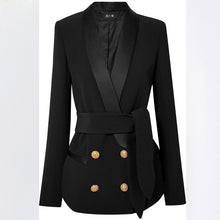 Load image into Gallery viewer, Tie Front  Pant Suit  jacket or pant and skirt