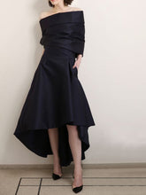 Load image into Gallery viewer, A-Line Asymmetric Elegant Maxi Dress and Plus Size available