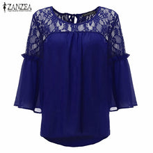 Load image into Gallery viewer, Summer Style Women  Lace Over sized Top