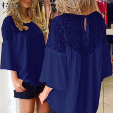 Load image into Gallery viewer, Summer Style Women  Lace Over sized Top